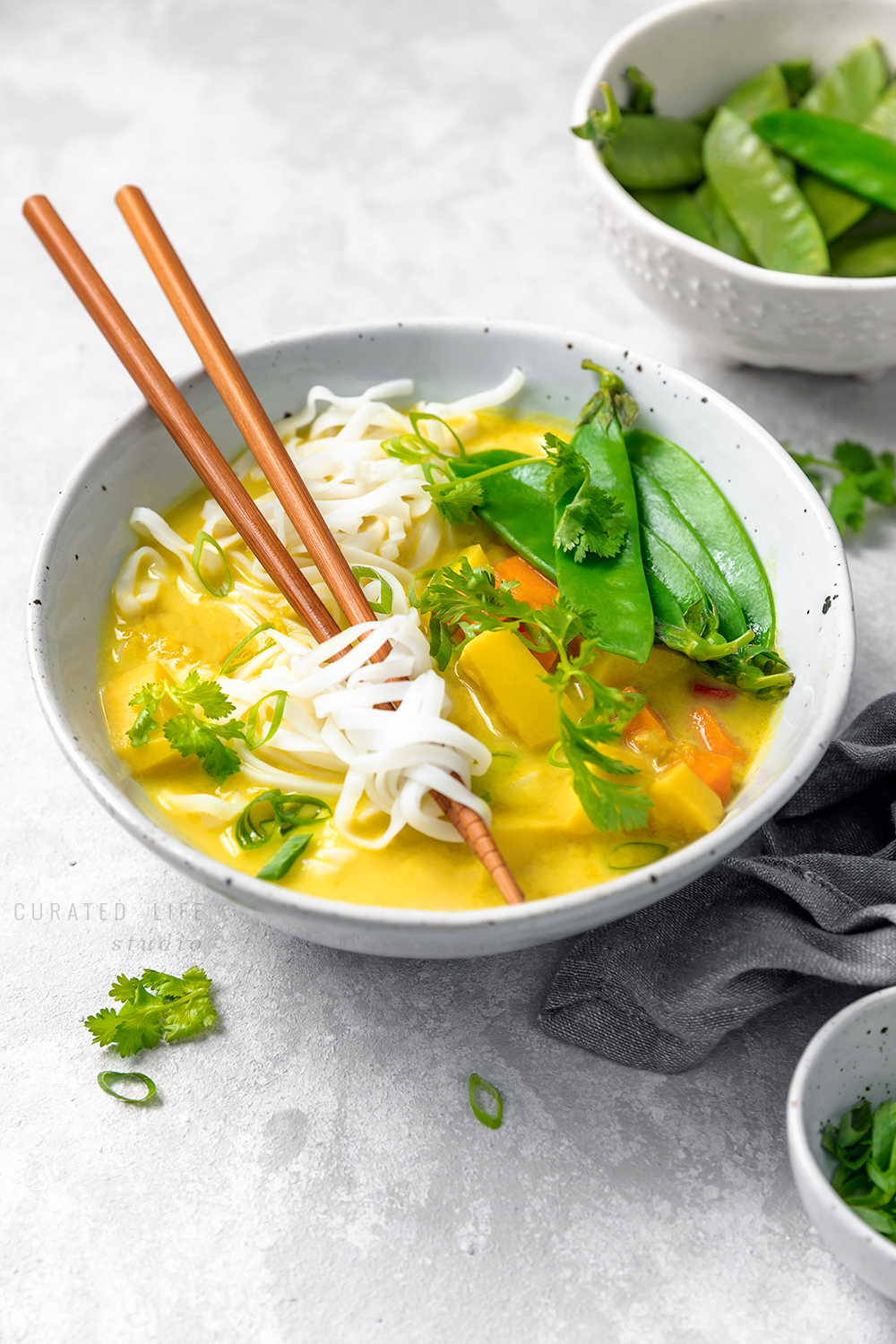 Delicious vegetable Coconut Curry Soup with potato & noodles.

#curry #soup #recipe #coconut #vegetarian #vegan #gluten-free #healthy
